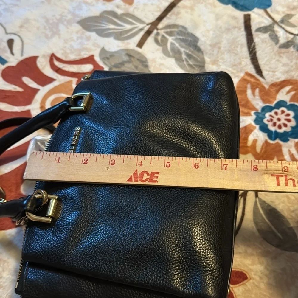 Michael Kors Black Leather Handbag